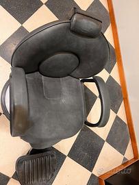 poltrona e specchio barber