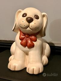 Statuina THUN originale - Cane con fiocco -