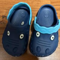 Crocs bambino blu n.25