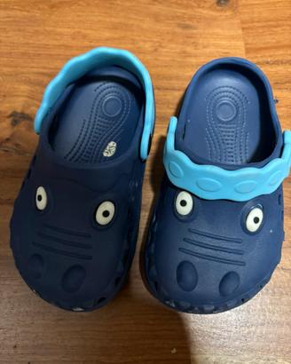 Crocs bambino blu n.25