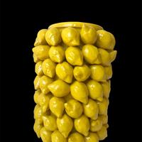 Vaso ceramica Caltagirone Limoni