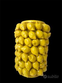 Vaso ceramica Caltagirone Limoni