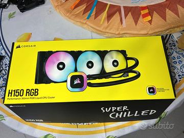 Corsair H150 RGB – Raffreddatore a Liquido AIO 360