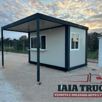 Ufficio mobile con veranda