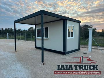 Ufficio mobile con veranda