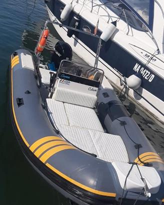 Gommone+Carrello Motore Mercury 40cv portato a 70c