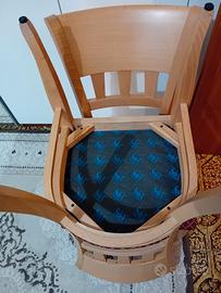 sedie di legno  massiccio 