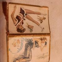 Calendarietto barbiere "l'oroscopo" 1951