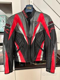 Giacca Vintage Dainese 100% Vera Pelle Taglia 46
