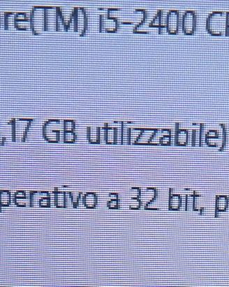 Pc fisso hp i5