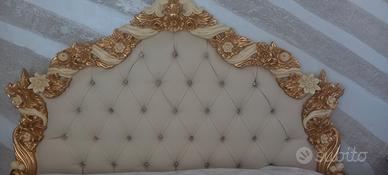 letto matrimoniale  con contenitore 