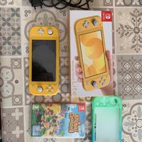 Nintendo switch LTE + cover + gioco