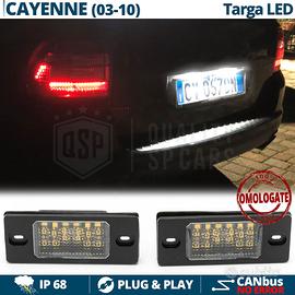 Luci Targa LED per Porsche CAYENNE Bianco Ghiaccio