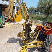 Escavatore Retro trattore