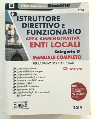 Manuale concorso Enti Locali categoria D