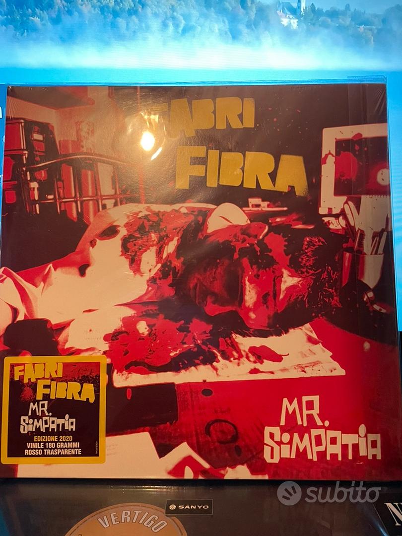 Vinile Rosso Mr Simpatia Fabri Fibra - Musica e Film In vendita a Milano