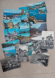 17 Cartoline della Campania viaggiate anni  '60