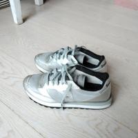 scarpe da ginnastica per donna Saucony argentate 