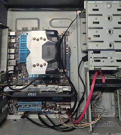 PC fisso AMD FX8350 GTX 750 Ti 8GB Ram DDR3 NO PSU