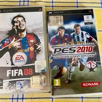 Giochi PSP  PES 2010 Fifa 2008