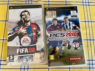 Giochi PSP  PES 2010 Fifa 2008