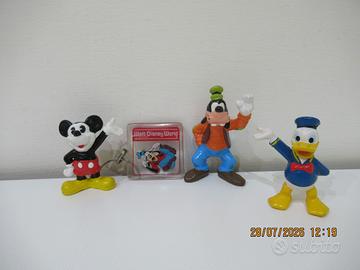 set di 3 Disney Topolino, Paperino e Pippo + extra