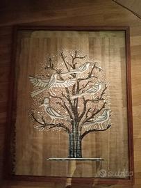 Quadro con papiro egizio