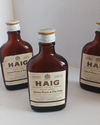 Lotto 4 Mignon Whisky Vintage - John Haig