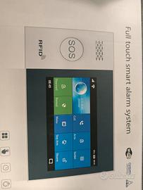 Sistema di allarme wi-fi RFID con sirena solare. 