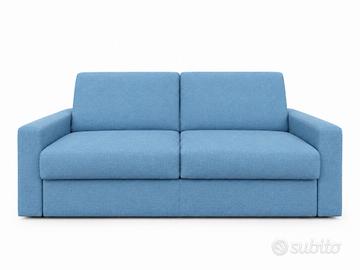 DIVANO LETTO CON MATERASSO 18H