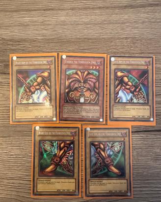 Set Carte yu gi oh exodia il proibito UPB1