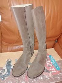 Stivali donna scamosciati 