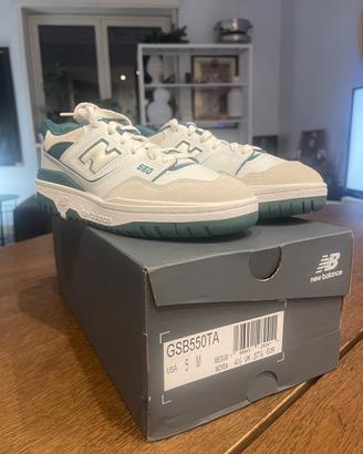 New Balance 550 White/Teal