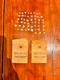 Set Pesi di Calibrazione PP Frazionari