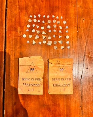 Set Pesi di Calibrazione PP Frazionari