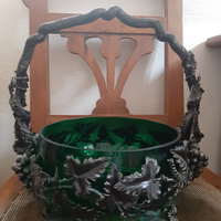 Porta frutta in ferro battuto