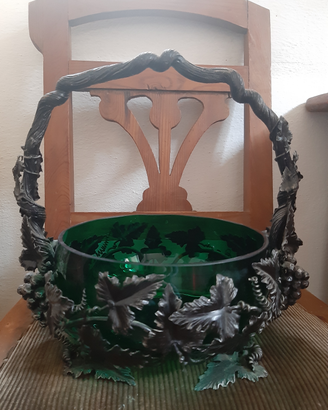 Porta frutta in ferro battuto