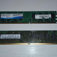 2x 1GB DDR2 RAM 800MHz Adata Samsung