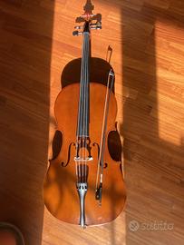 Violoncello 4/4, Archetto in carbonio e custodia