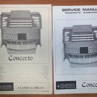 MANUALE USO E SCHEMI ELETTRICI ORGANO GEM CONCERTO