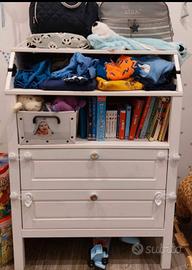 Fasciatoio cassettiera bimbo in legno come nuovo