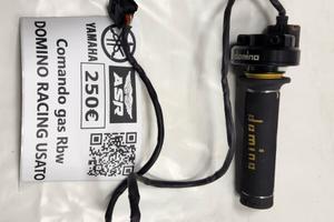 COMANDO GAS RBW DOMINO RACING PER YAMAHA YZF R1 R1
