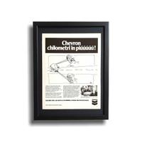 Pubblicità originale poster vintage Chevron F-310