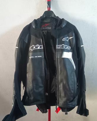 Giacca Moto ALPINESTAR uomo Vera Pelle