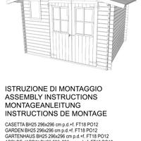 casetta in legno da giardino 