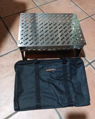 Barbecue a carbone in acciaio inox