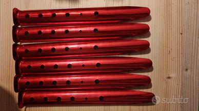 6 Picchetti neve 31 cm tenda trekking