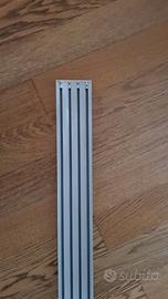 Binario a 4 vie per tende a pannello scorrevoli