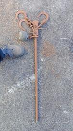 Bilancia del 1940 con peso in bronzo