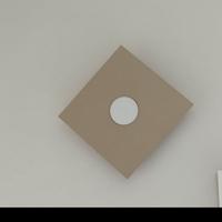 plafoniera in metallo